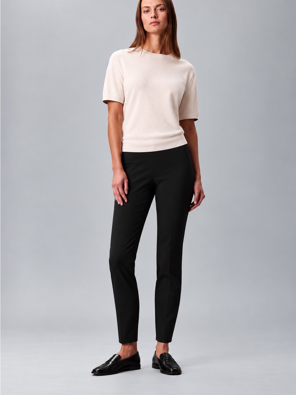 Calvin Klein Women's Ponte Skinny Fit Pants